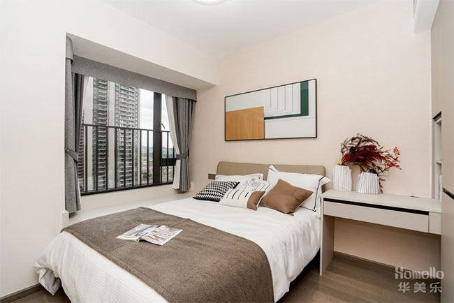 125㎡現(xiàn)代四居，合理利用軟裝布局，小空間也有大收納